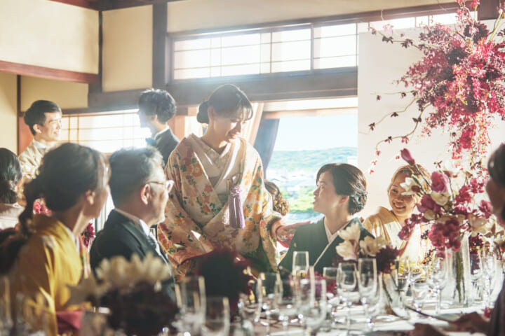 アットホームな京都の結婚式