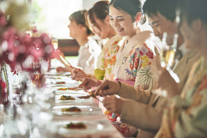 アットホームな京都の結婚式
